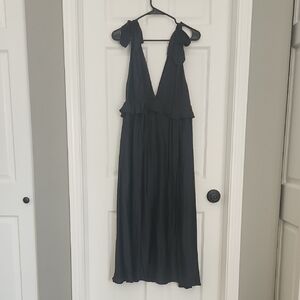 Reiss Plunge Neck Dress